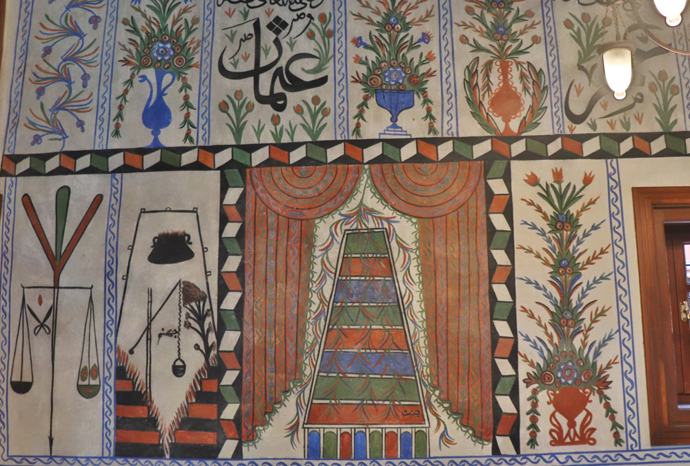 Pamukkale'nin asırlık boyalı ve kalem işli camileri kültür turlarının gözdesi oldu
