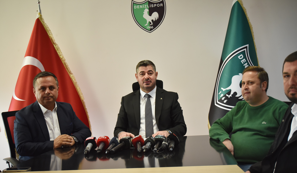 Denizlispor Kulüp Başkanı mehmet Uz