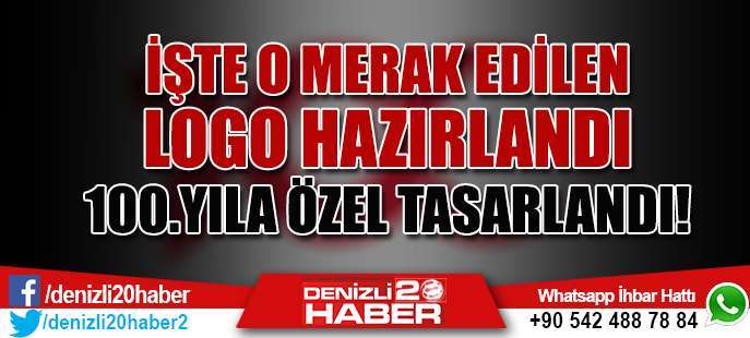 19 Mayıs 1919'un 100. yılına özel logo hazırlandı