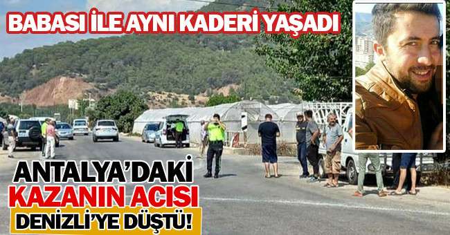 Otomobilin çarptığı motosiklet sürücüsü hayatını kaybetti