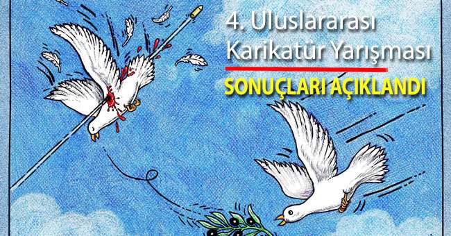 4. Uluslararası Karikatür Yarışmasına 66 ülkeden 1240 eser katıldı