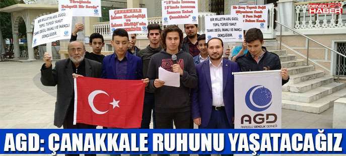 AGD: Çanakkale Ruhunu Yaşatacağız