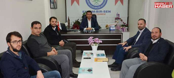 DENİZLİ AGD’DEN EĞİTİM BİR SEN’E ZİYARET