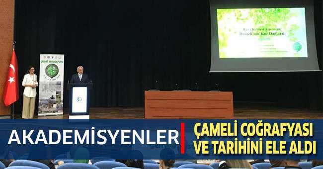 Akademisyenler Çameli coğrafyası ve tarihini ele aldı