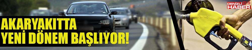 Akaryakıtta Yeni Dönem Başlıyor!