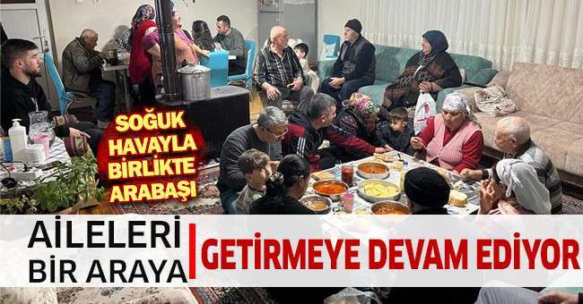 Arabaşı geleneği aileleri bir araya getirdi