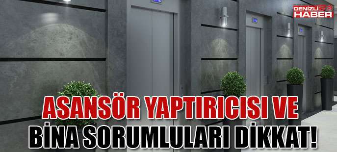 Asansörlere Yeni Bir Düzenleme Geldi Dikkat