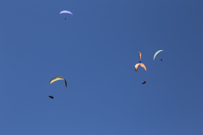En hızlı paraşüt pilotları, Çameli semalarında milli forma için yarışıyor