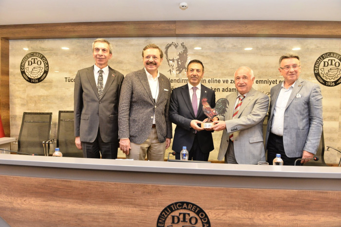TOBB Başkanı Hisarcıklıoğlu'ndan DTO'nun 5 yıldızlı hizmetlerine büyük övgü