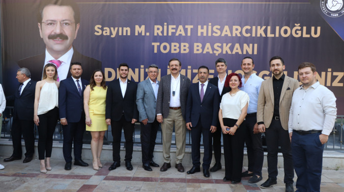 TOBB Başkanı Hisarcıklıoğlu'ndan DTO'nun 5 yıldızlı hizmetlerine büyük övgü