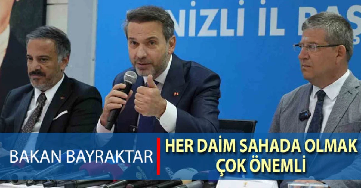 Bakan Bayraktar: 
