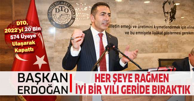 Başkan Erdoğan: Her Şeye Rağmen İyi Bir Yılı Geride Bıraktık