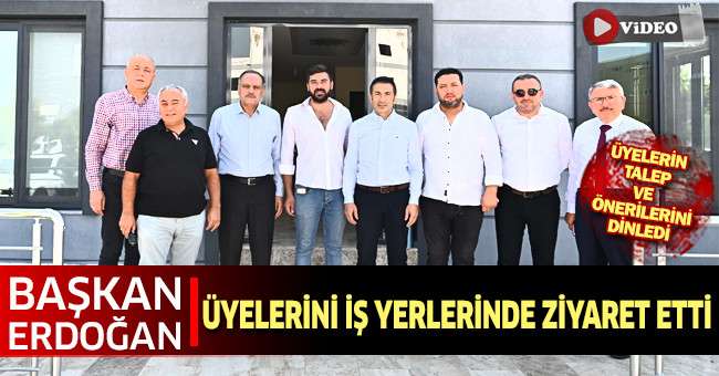 Başkan Erdoğan, Üyelerine Gidiyor ve Dinliyor