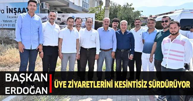 Başkan Erdoğan, Üyeleriyle Bağını Koparmıyor