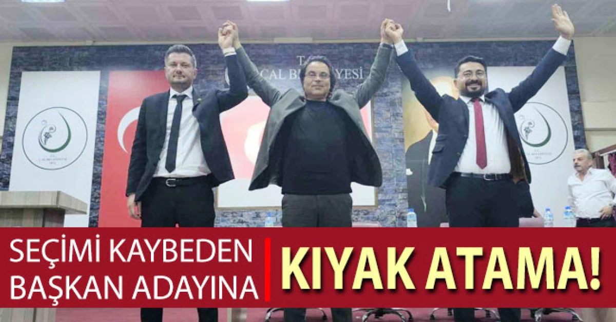 Başkanlık seçimini kaybeden adaya kişiye özel ‘kıyak’ atama