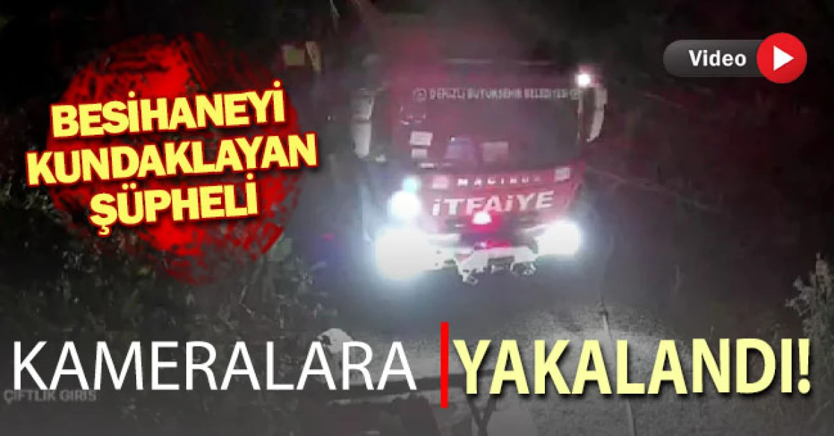 Besihanedeki samanları kundaklayan ş&uuml;pheli kameralara yakalandı