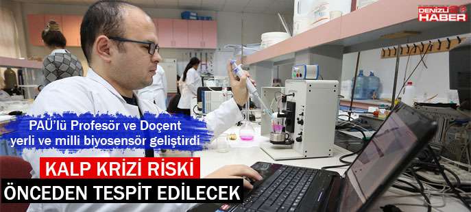 Biyosensör ile Kalp Krizi Riski Önceden Tespit Edilecek