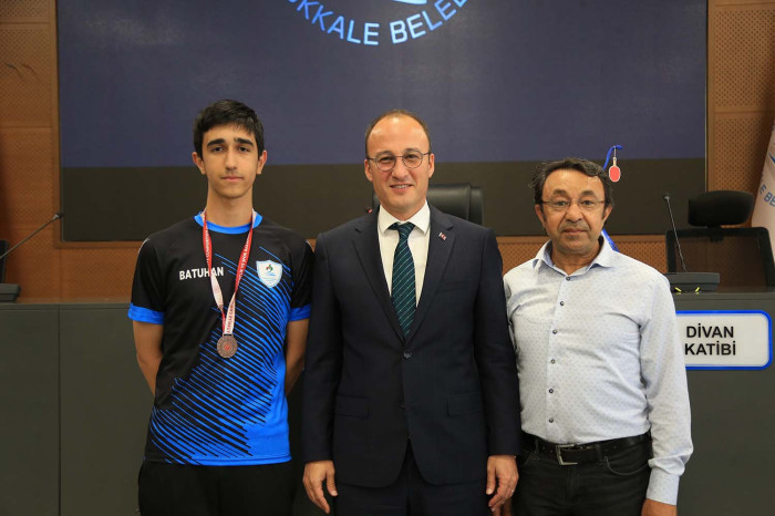 Pamukkale Belediyespor Sporcuları Başkan Örki’yle Buluştu