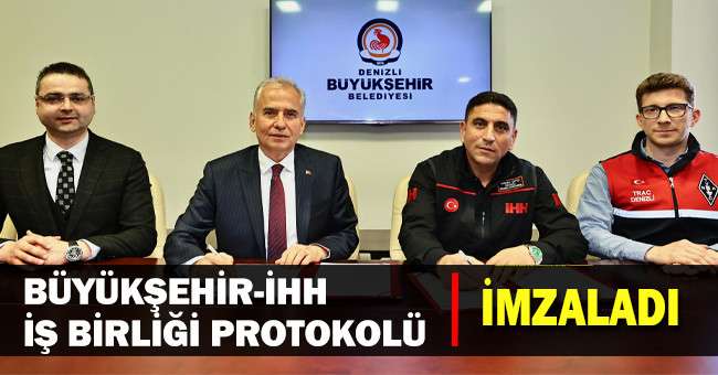 Büyükşehir-İHH iş birliği protokolü imzaladı 