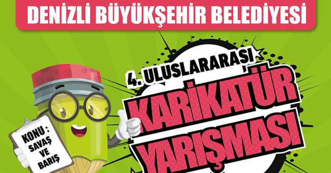 Büyükşehir’den 4. Uluslararası Karikatür Yarışması 