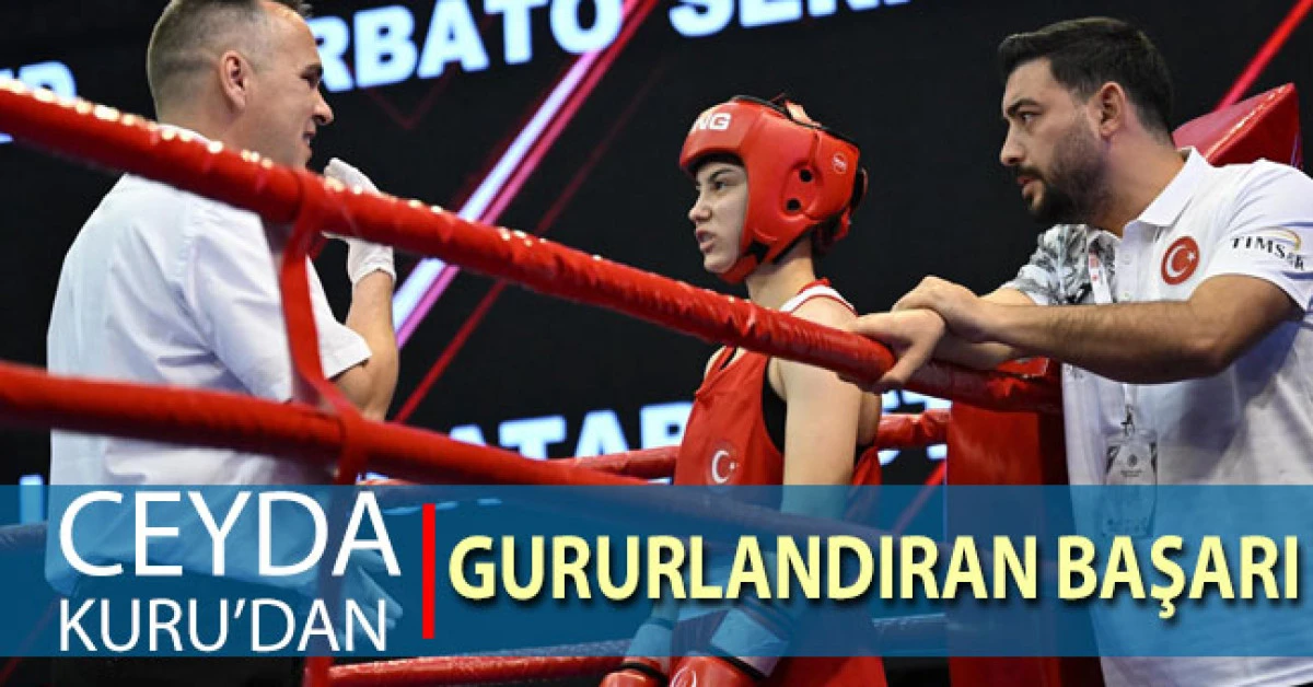 Ceyda Kuru’dan gururlandıran başarı