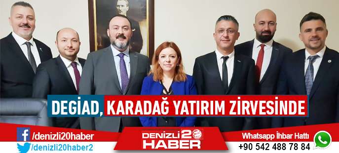 DEGİAD, Karadağ Yatırım Zirvesinde