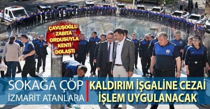 Denizli Büyükşehir Belediyesi çevre temizliği ve düzeni için seferberlik başlattı