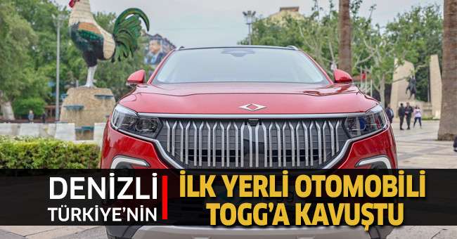 Denizli Büyükşehir, Türkiye’nin ilk yerli otomobili TOGG’a kavuştu