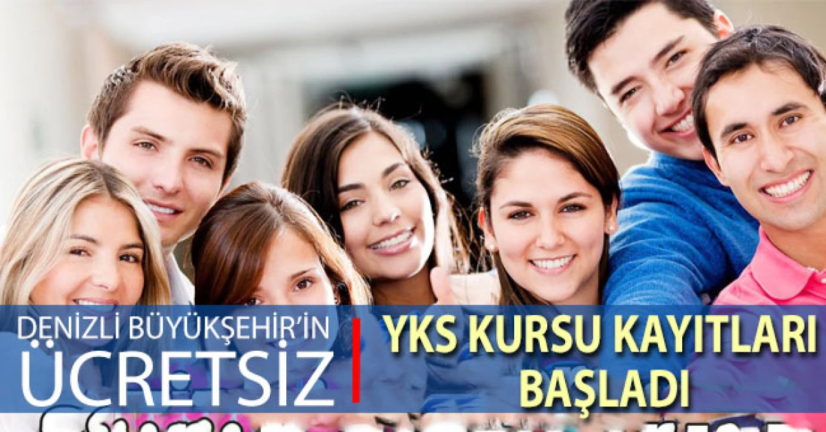 Denizli Büyükşehir’in ücretsiz YKS kursu kayıtları başladı