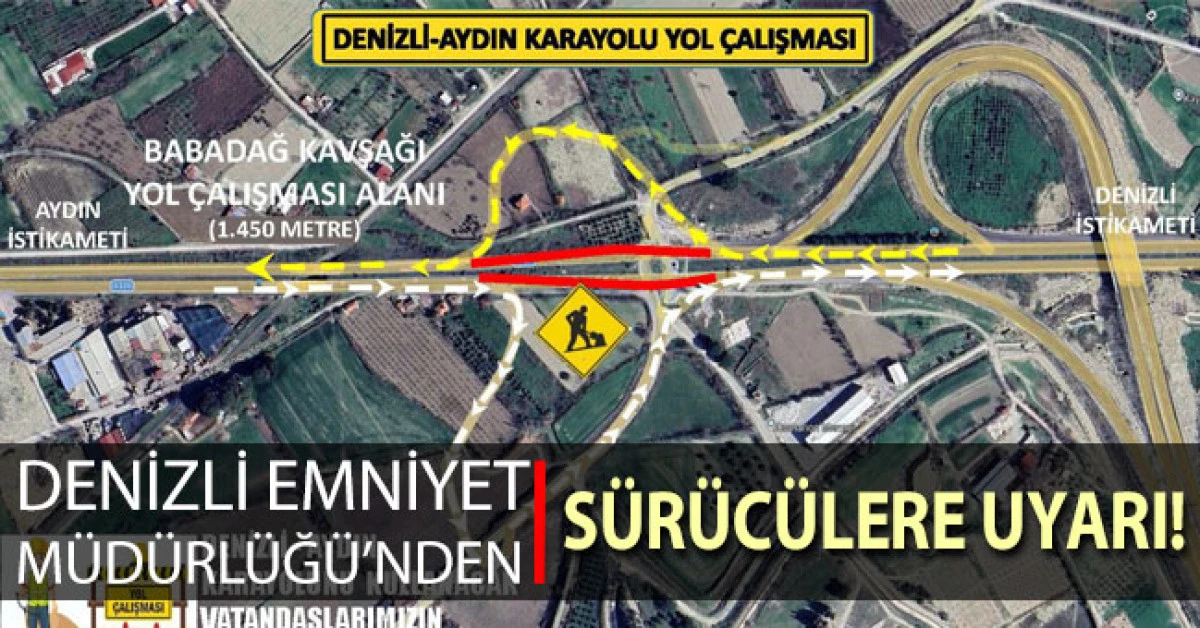 Denizli Emniyet M&uuml;d&uuml;rl&uuml;ğ&uuml;&rsquo;nden S&uuml;r&uuml;c&uuml;lere Uyarı!