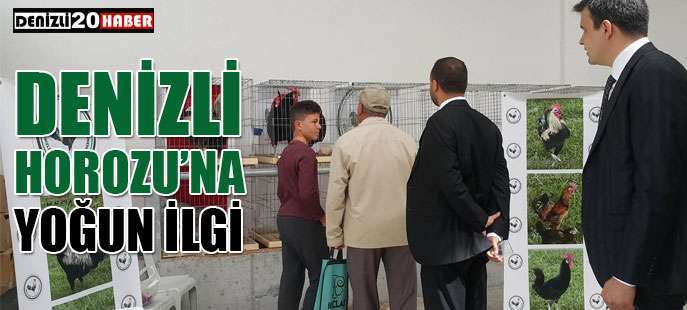 Denizli Horozu standı en fazla ilgi gören stant oldu