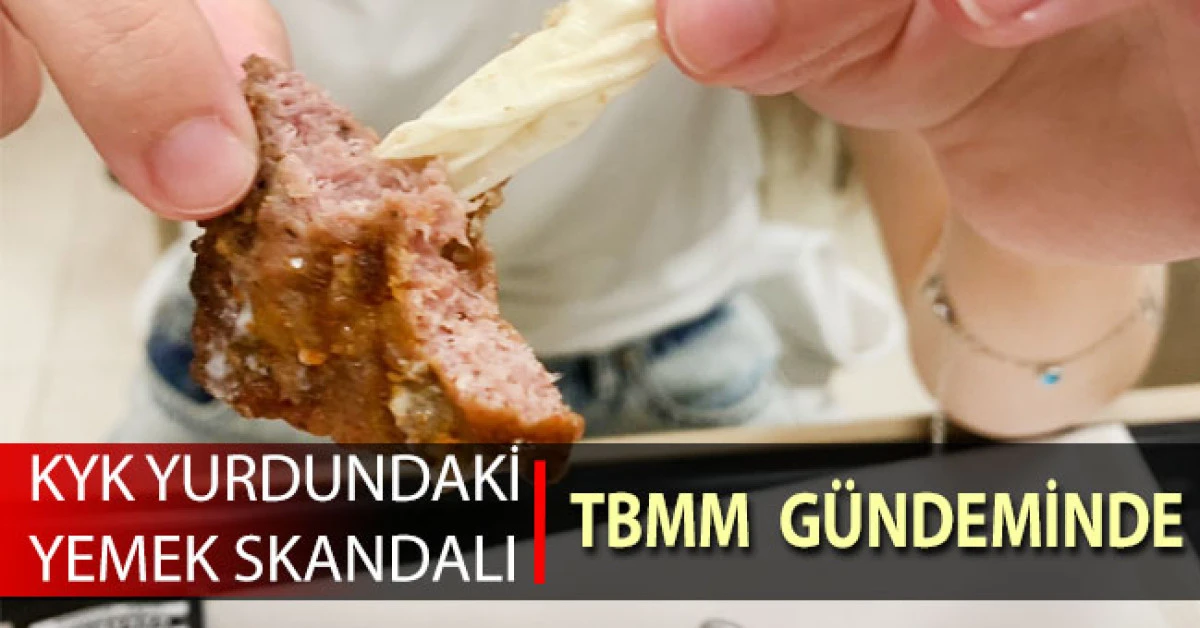 Denizli KYK'da yemek skandalı TBMM gündemine taşındı