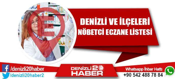 Denizli 05 Şubat 2019 Bugün Nöbetçi Eczaneler