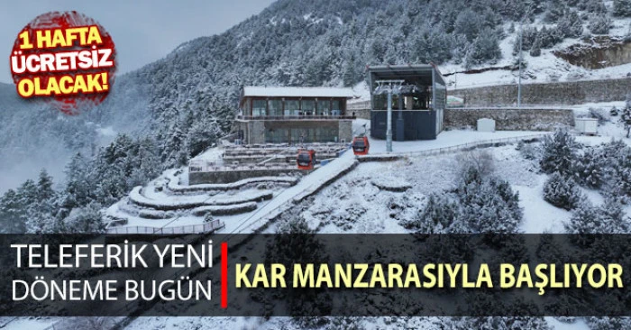 Denizli Teleferik huzur ve g&uuml;venle hizmete başlıyor