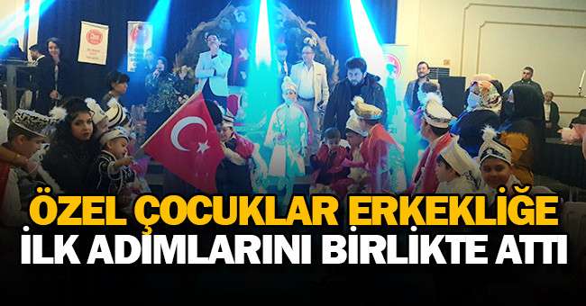 Denizli’de 17 özel çocuk için toplu sünnet şöleni düzenlendi