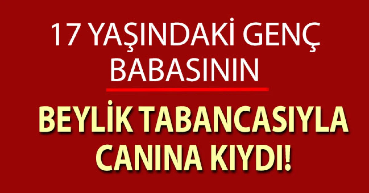 Denizli'de 17 yaşındaki genç yaşamına son verdi