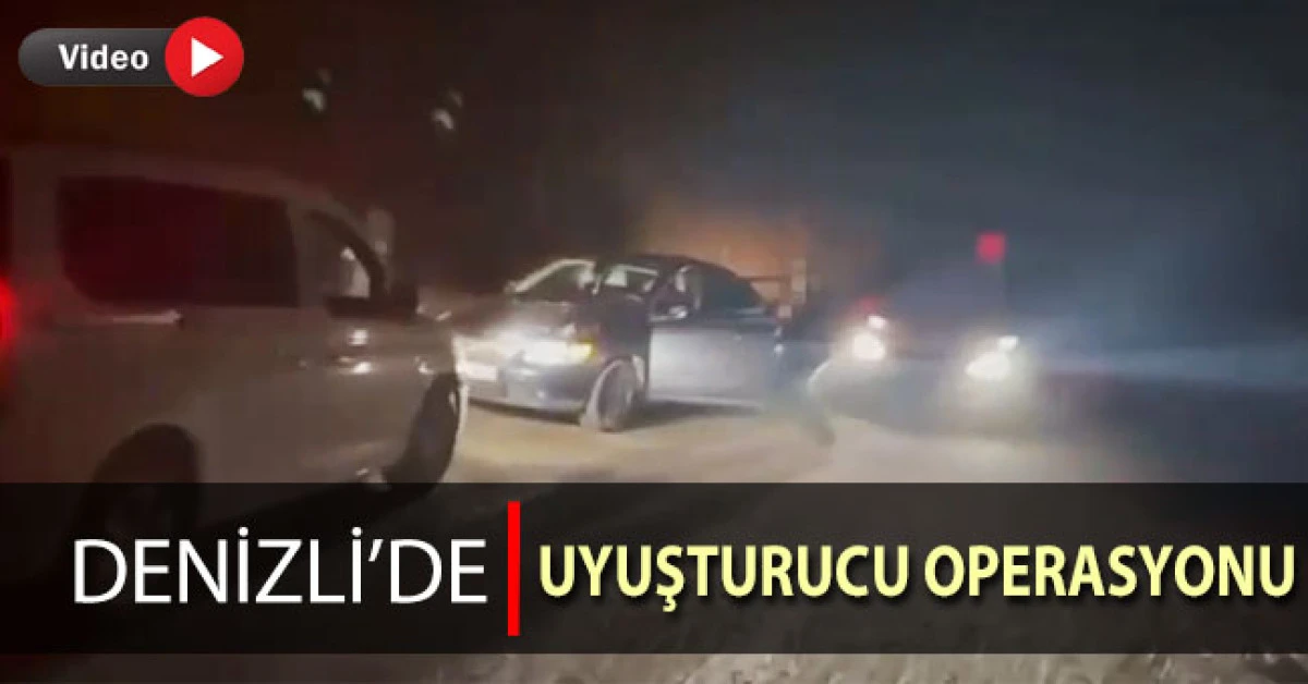 Denizli’de 22 uyuşturucu taciri cezaevine gönderildi