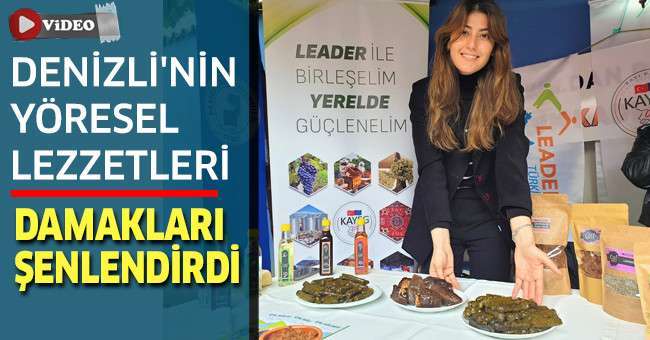 Denizli'nin yöresel lezzetleri damakları şenlendirdi