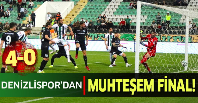 Denizlispor: 4 - BB Erzurumspor: 0