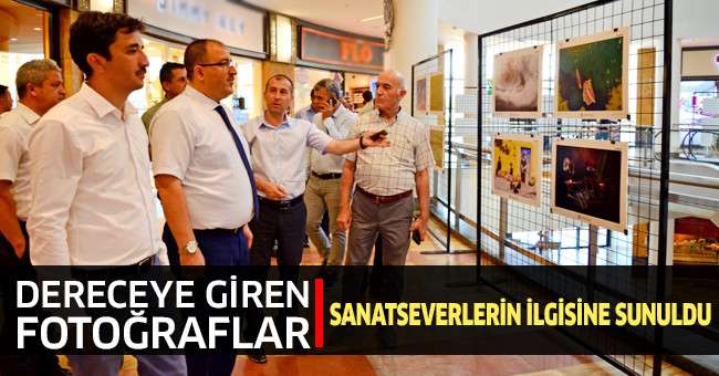 Dereceye giren fotoğraflar Denizlili sanatseverlerin ilgisine sunuldu