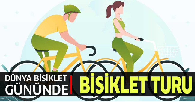 Dünya Bisiklet Gününde Bisiklet Turu