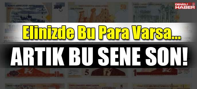 Eski YTL Banknotları Zaman Aşımı Bu Sene Bitiyor