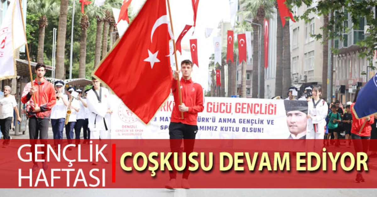 Gen&ccedil;lik Haftası coşkusu devam ediyor