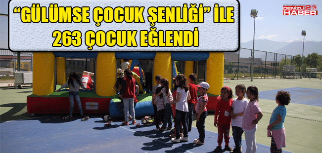 Paü Denizli’de, ilkokul öğrencileri için şenlik düzenledi