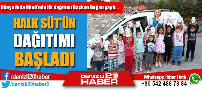 Halk Sütü'ün Dağıtımı Başladı