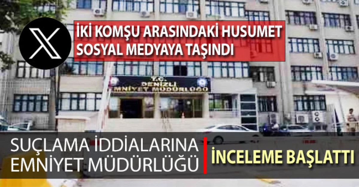 İki komşu arasındaki anlaşmazlıklar sosyal medyaya taşındı! İddialar gerçek değil ama inceleme başlatıldı