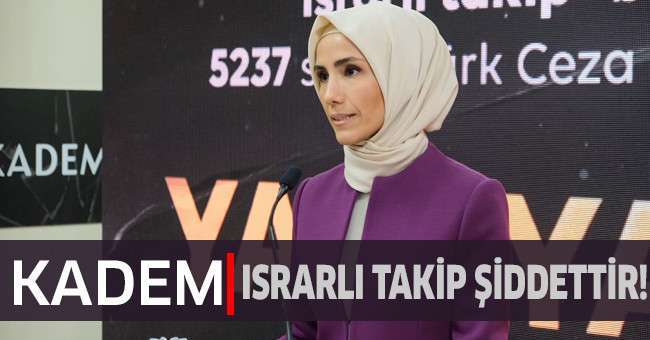 Israrlı takip şiddettir