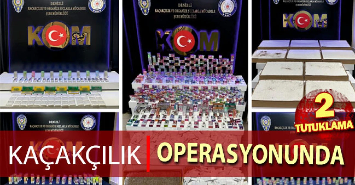 Ka&ccedil;ak&ccedil;ılık operasyonunda iki tutuklama