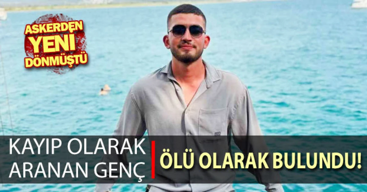 Kayıp olarak aranan gen&ccedil;, &Ccedil;ivril&rsquo;deki dağlık alanda &ouml;l&uuml; bulundu