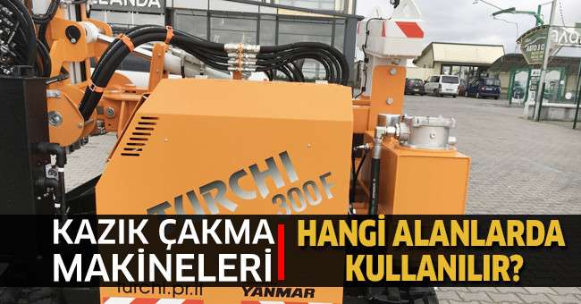 Kazık Çakma Makineleri Hangi Alanlarda Kullanılır?